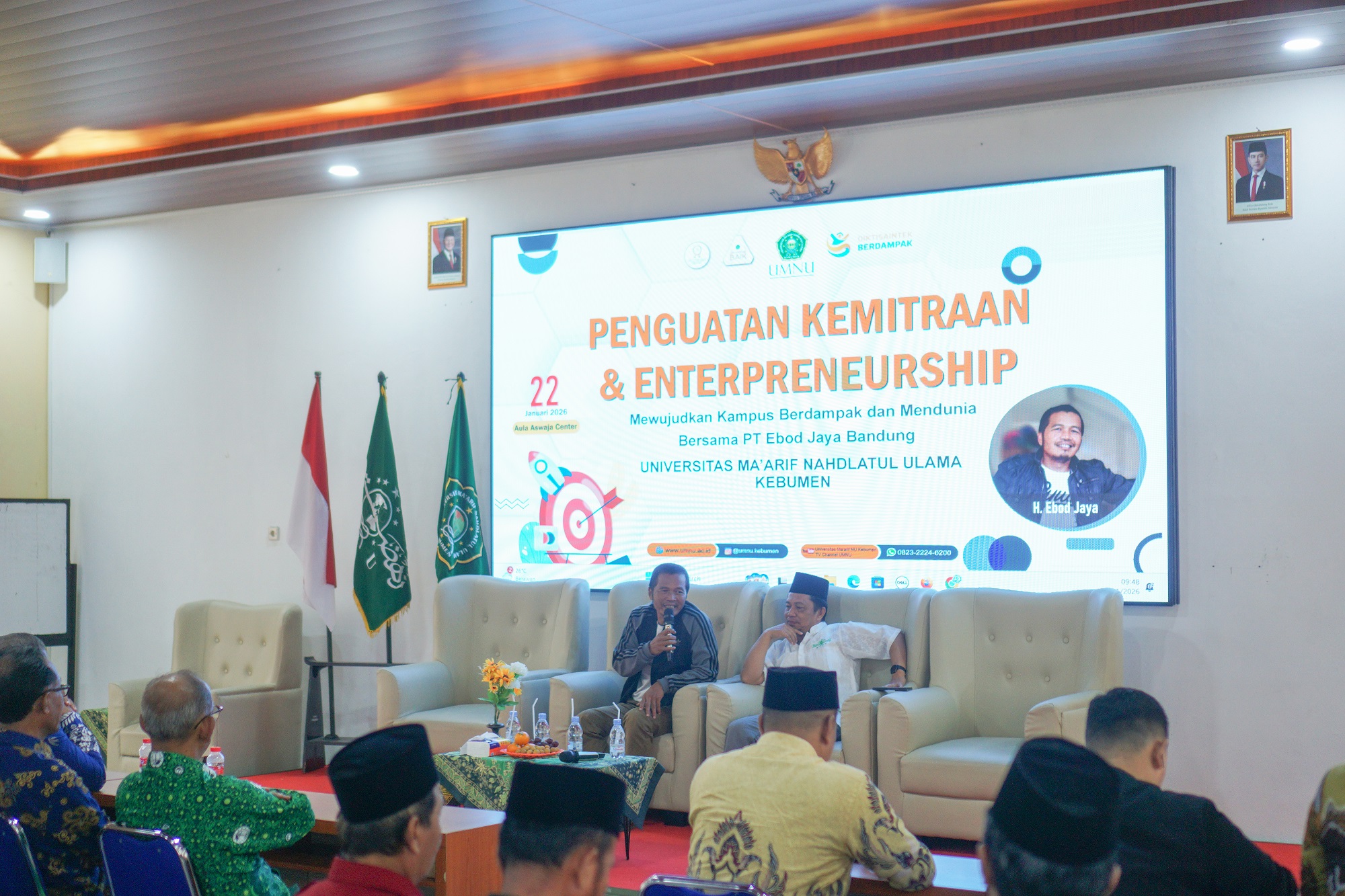 Penguatan Kemitraan: H. Ebod Jaya: ‘’Ilmu Tanpa Aplikasi Itu Halu, Wirausaha Butuh Mindset dan Mental Tangguh