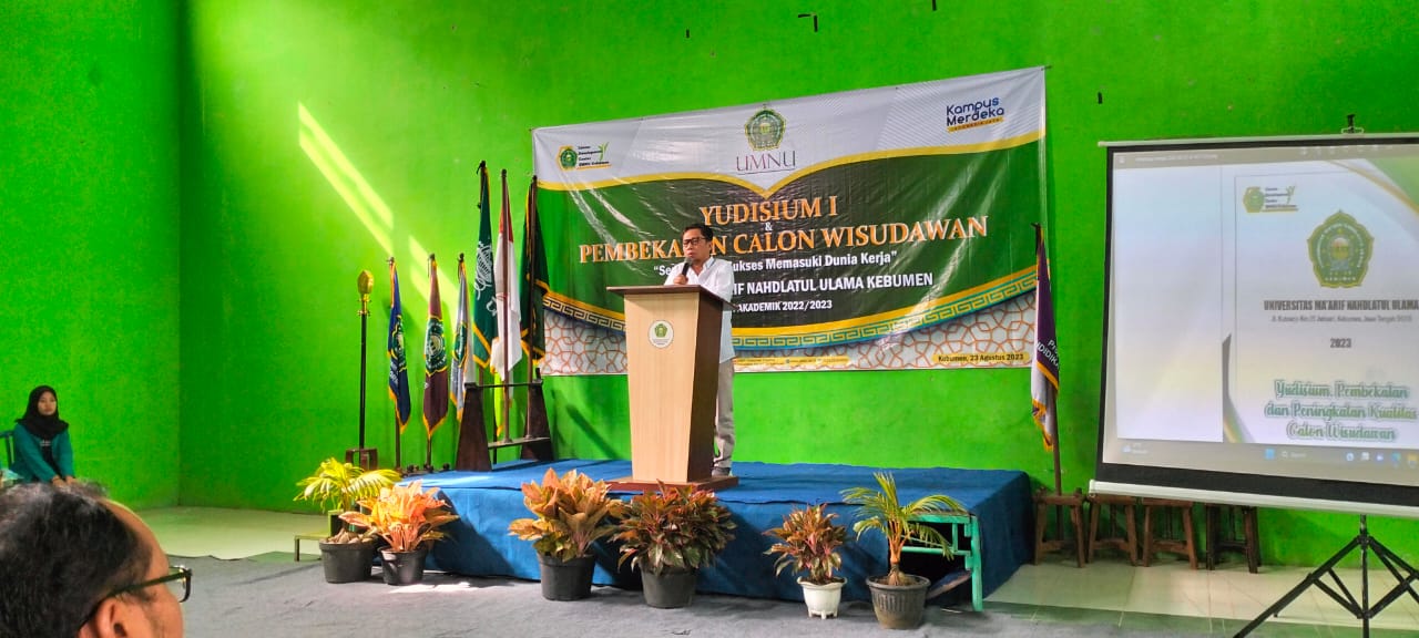Memasuki Masa Depan: Universitas Ma’arif Nahdlatul Ulama Kebumen Gelar Yudisium 1 tahun 2023