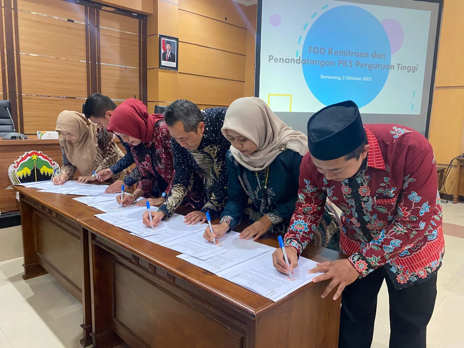 UMNU Kebumen dan Disperakim Jateng Tandatangani Kerja Sama Verifikasi RTLH