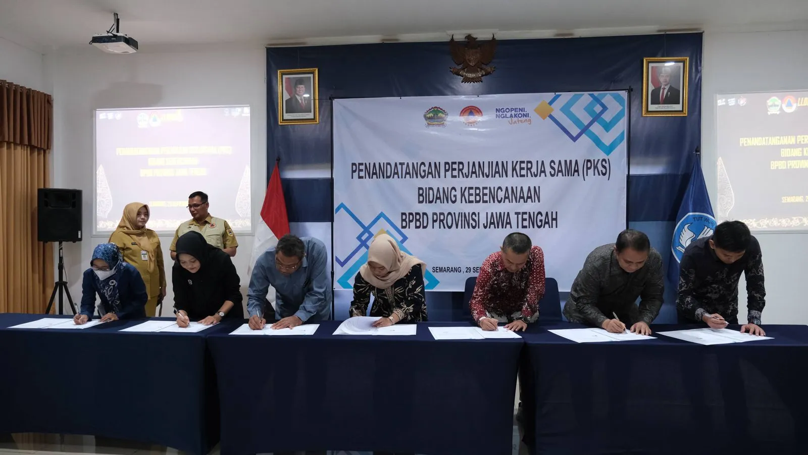UMNU Kebumen Resmi Jadi Mitra Strategis BPBD Jateng dalam Program Kebencanaan