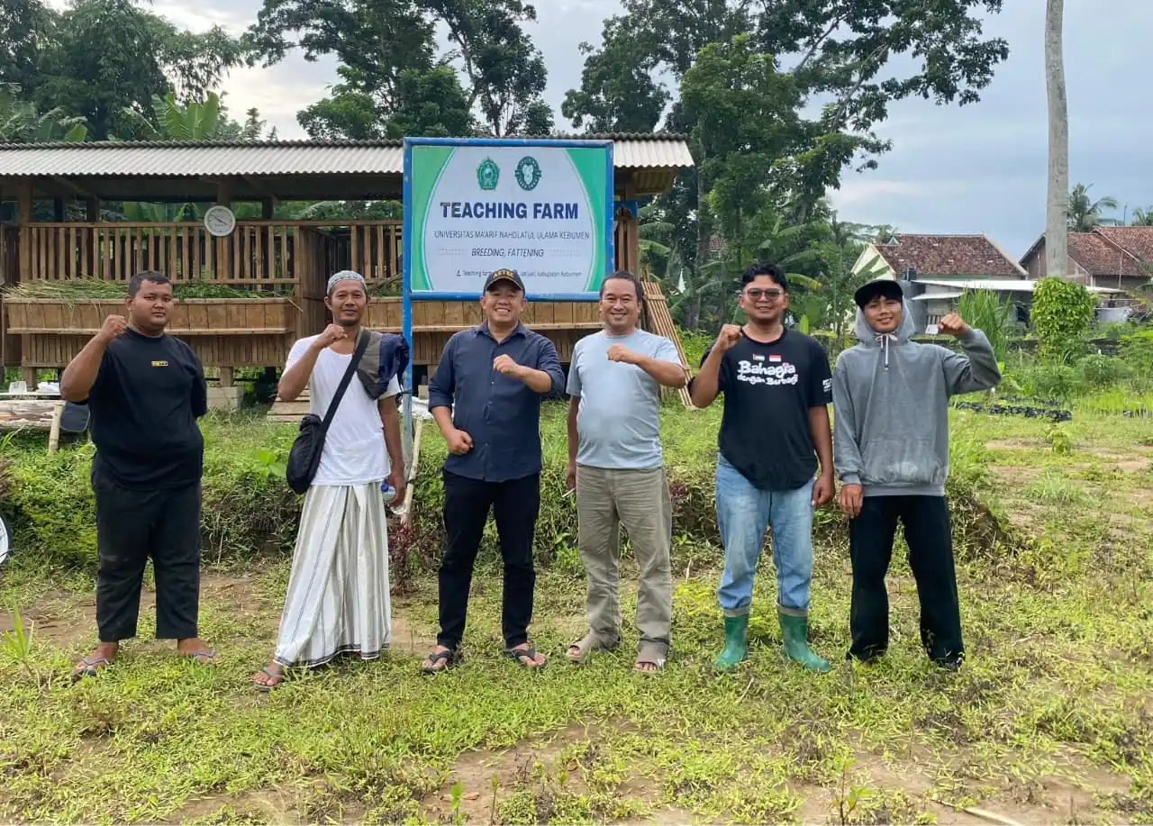 Lirik Proses Pengembangan Teaching Farm UMNU Kebumen, UNIKMA Cilacap Siap Kolaborasi Agrowisata Edukasi Berbasis Teknologi