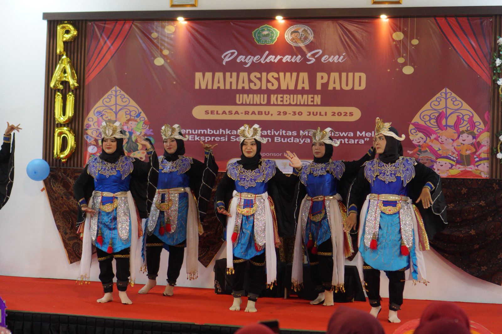 Pagelaran Seni Mahasiswa PAUD UMNU Kebumen Tampilkan Kreativitas dan Inovasi Pembelajaran Anak Usia Dini