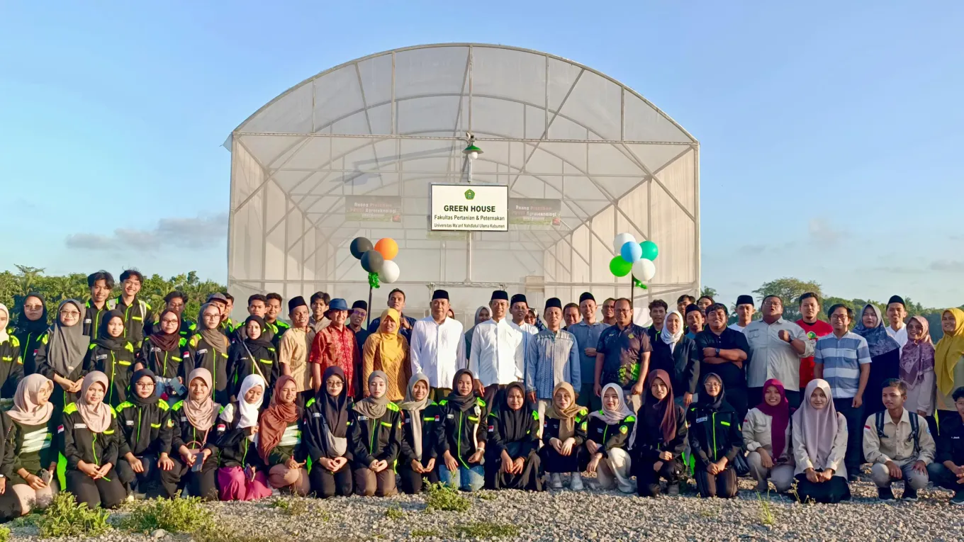 Resmikan Greenhouse Modern, UMNU Kebumen Siap Dorong Mahasiswa Kuasai Praktik Pertanian-Peternakan