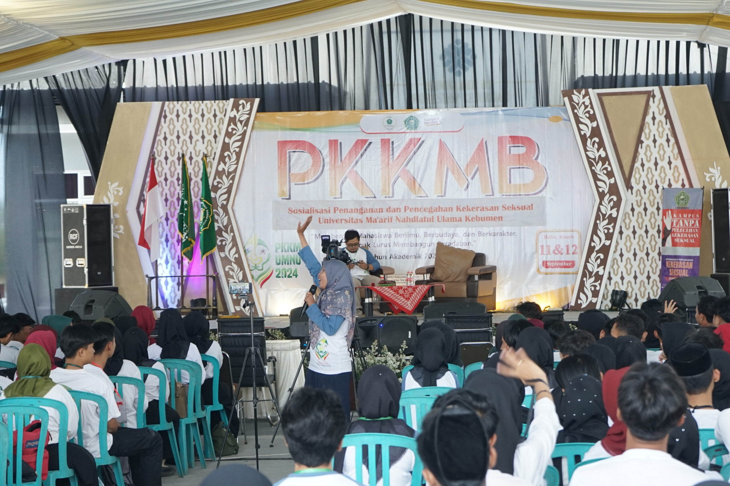 Membentuk Generasi Unggul dalam PKKMB UMNU Kebumen 2024