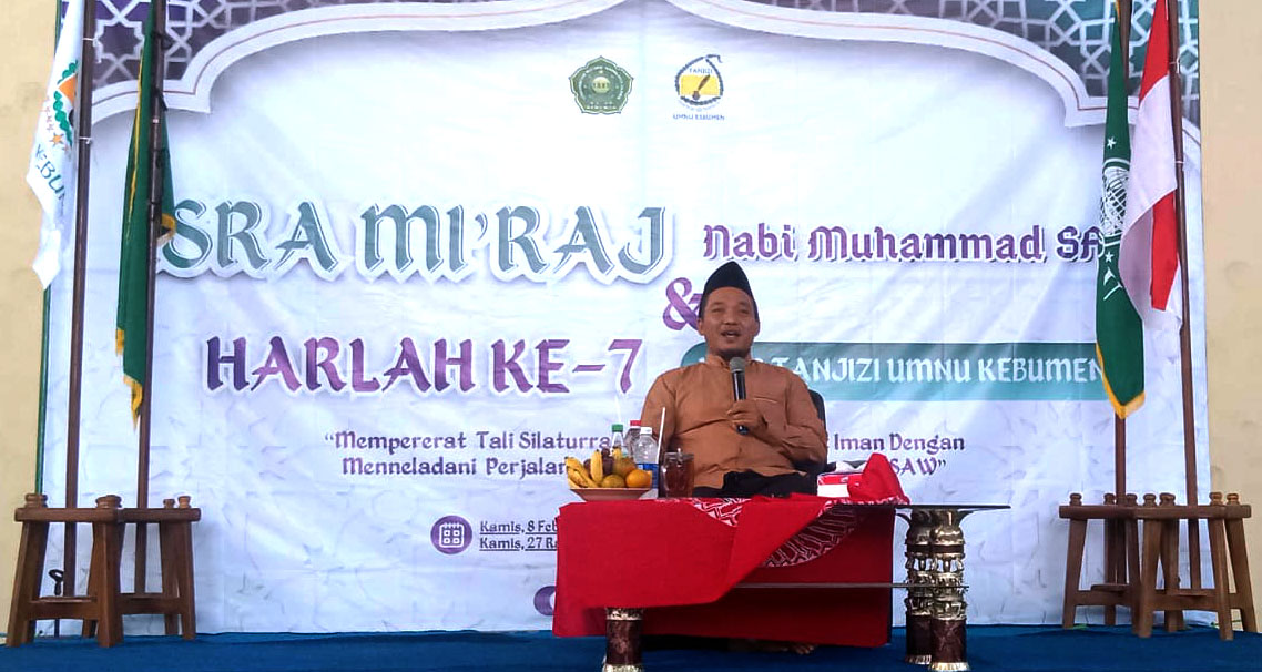 Harmoni di Tengah Keberagaman: Peringatan Isra Mi’raj dan Harlah Tanjizi UMNU Kebumen